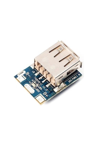 Arduino 3.7-5V 1A Powerbank Şarj Devresi