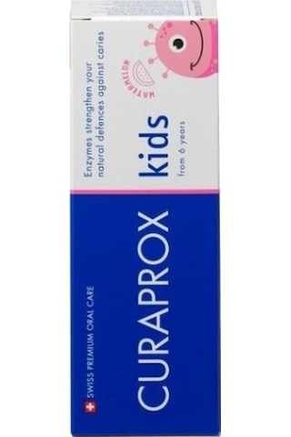 Curaprox Enzycal Kids 6+ Yaş Karpuz Aromalı Diş Macunu 60 ML Curaprox Enzycal Kids 6+ Yaş Karpuz Aromalı Diş Macunu 60 ML