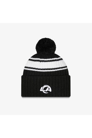New Era Los Angeles Rams Unisex Siyah Bere Düz 60281369 Siyah