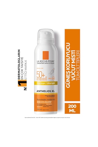 La Roche Posay Anthelios XL Ultra Light Güneş Losyon Spreyi Spf 50+ 200 ML