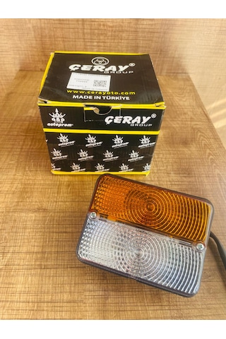 Massey Ferguson Uyumlu Yarım Çamurluk Stop-sinyal Lambası Sarı Beyaz