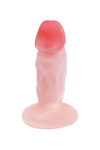 Lilitu Shop 11 CM Vantuzlu Damarlı Penis Anal Plug