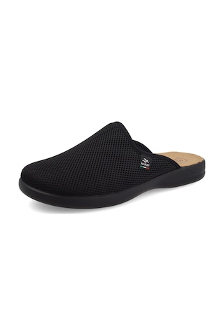 Terlik Erkek P7 118 Fb Fly Flot Cloth Slipper Black Siyah
