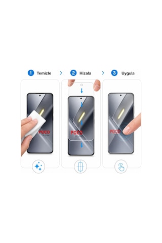 Poco X8 Pro Max Ekran Koruyucu 9h Sertlik Nano Parlak