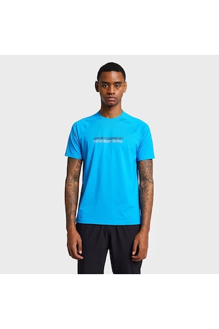 Lescon26b-1013 Koşu Kısa Kol Mavi Erkek T-shirt 26baek001013