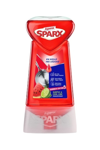 Asperox Sparx Karpuz & Cool Lime Bulaşık Deterjanı 650 Ml
