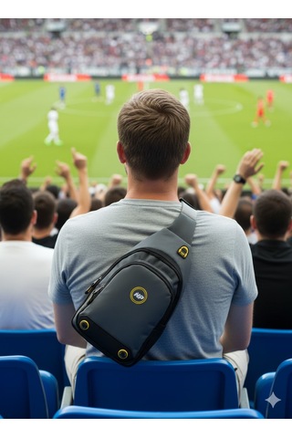 NEWİSH POLO BODY BAG ÇAPRAZ GÖĞÜS VE SIRT ÇANTASI-GRİ QATRO 2260 Gri