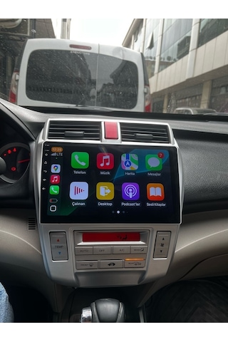 Snp Serisi Honda City Ve Jazz 2009 İle 2012 Dijital Klima Uyumlu 9 İnç Android Multimedya Sistemi 4-64 Gb Hafıza Carplay Android Auto Ve Geri Görüş Kamerası