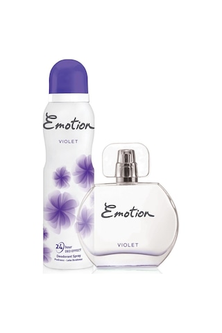 Emotion Violet Kadın Parfüm EDT 50 ML + Deodorant 150 ML
