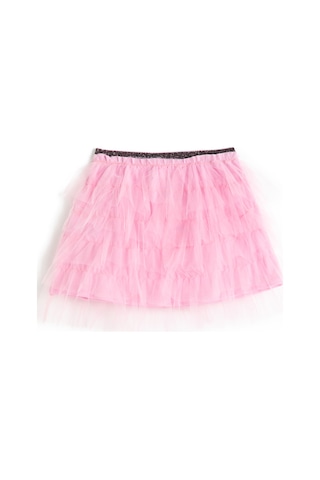 Koton Tütü Etek Beli Lastikli Katlı Astarlı Pembe 3skg70012ak 3SKG70012AK274 Pembe