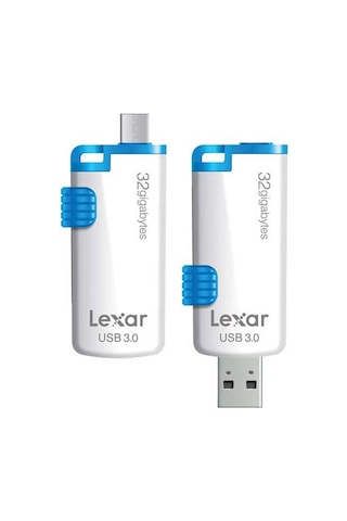 Lexar JumpDrive M20 LJDM20-32GBBEU 32 GB Usb 3.0 OTG Flash Bellek