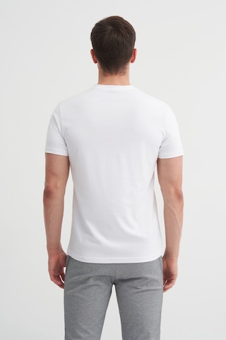 Cazador Basic Süprem Erkek T-shirt 46230 Beyaz