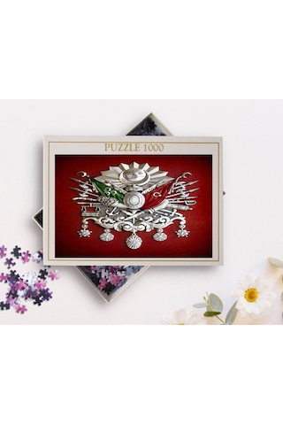 Bk Home Osmanlı Arması 1000 Parça Profesyonel Puzzle-1