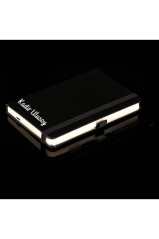 Kişiye Özel Deri Not Defteri