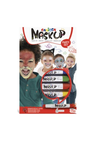 Carioca Yüz Boyası 6 Gr. 6 Renk
