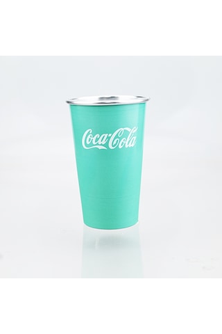 Lyon Alüminyum Renk Deştiren Bardak Dışmekan Taşın El Üminyum Bardak Yeş İl Açık Yeşil