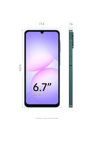 Samsung Galaxy A07 4 GB 128 GB  (Samsung Türkiye Garantili)