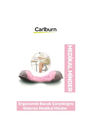 Terleme Yapmaz Ergonomik Dik Duruş Destek Düzgün Oturuş Bacak Çarpıklığını Gideren Medikal Minder Çok Renkli
