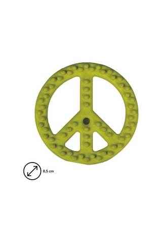 River World Evcil Hayvan Barış Şekilli Diş Temizleme Kemiği Renkl