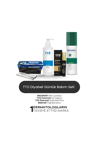 Tto Diyabetik Günlük Bakım Seti - Nemlendirici & El Kremi Içeren Set