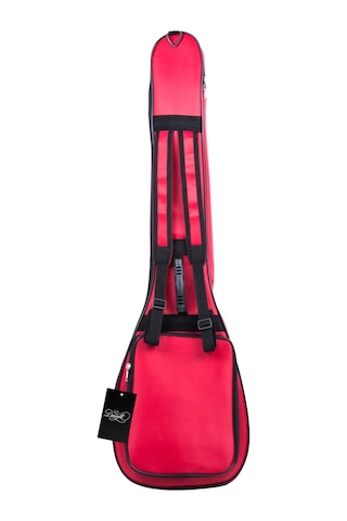 Bağlama Saz Kılıfı Yüksek Korumalı Soft Case Donizetti Kırmızı