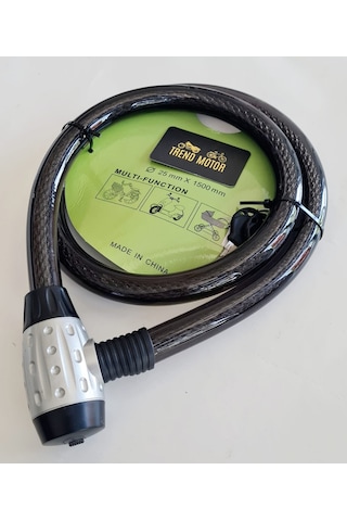 Motosiklet Kilit 25mm Kalınlık - 150 Cm Uzunluk