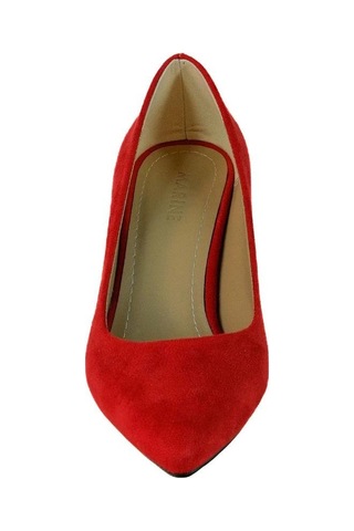 Marine Shoes 134-412 Kadın Ayakkabı Mak-b3-412 783 Kırmızı