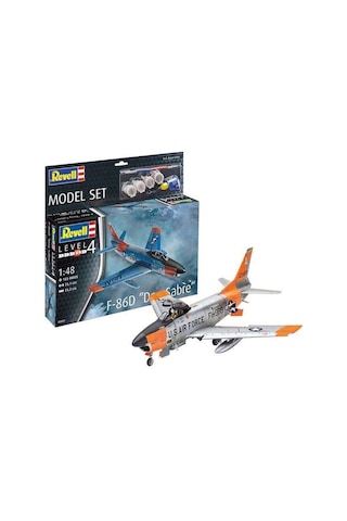 Revell Maket Uçak F-86D Dog Sabre Boyalı Set N:03832