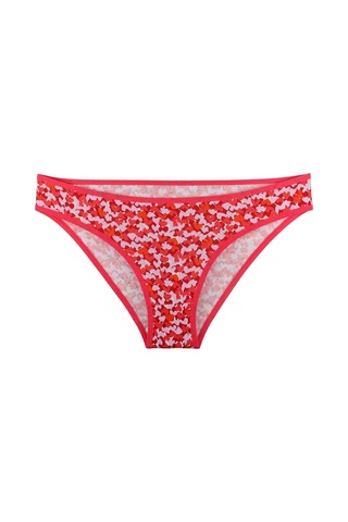 Sensu Kadın Günlük Pamuklu Külot Slip Karışık Renkler 7'li Paket - Kts1141 Pembe