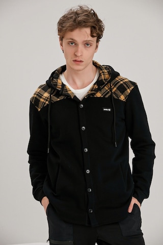 Alexandergardı Ekose Detaylı Düğmeli Sweatshirt E22-61500 001