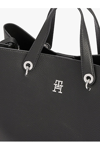 Tommy Hilfiger Kadın El Ve Çapraz Çanta Aw0aw15177bds Siyah