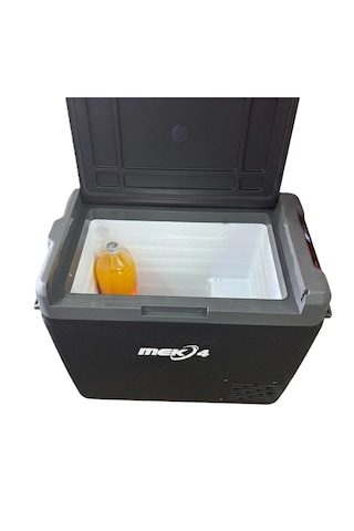 Mek4 50 Lt Araç Içi Oto Buzdolabı 12/24/220 Volt Tek Kapaklı