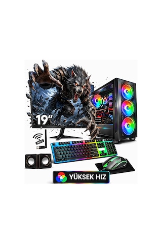 J-Tech Nemesis i5-6500 16 GB 256 GB SSD 19" Free Dos Masaüstü Bilgisayar