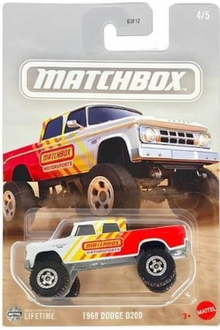Matchbox 1968 Dodge D200 Ggf12 Jcg48