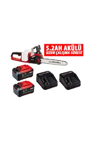 Einhell GE-LC 36/35 Li 36v 5.2 Ah Çift Akülü Kömürsüz Ağaç Kesme Motoru