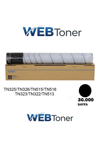 Web Toner Wt-tn325/326,minolta Bizhub 308 Tn325 Tn326 30k Sayfa Muadil Toner