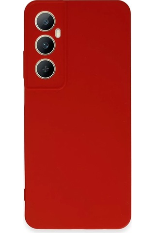 Newface Realme C65 Kılıf First Silikon - Kırmızı Belirtilmemiş