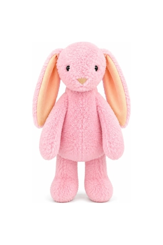 45 Cm Sarı-turuncu Tavşan Peluş Oyuncak Sevimli Tavşan Peluş Oyuncak Peluş Ayıcık Uyku Arkadaşı 45cm
