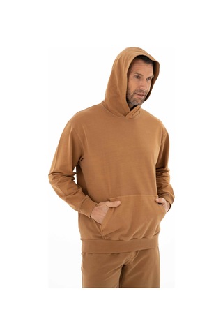 AR-MA Arma Erkek Oversize 2 İplik Kanguru Cepli Kapşonlu Sweatshirt 001