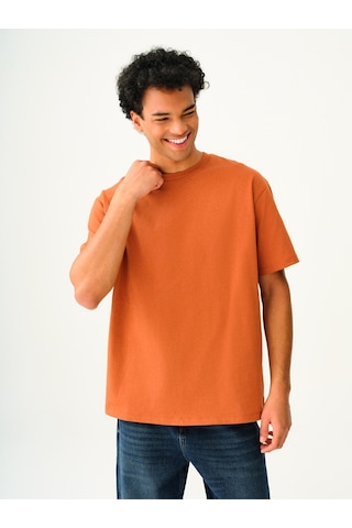 Loose Fit Erkek Tshirt K.kol Gınger