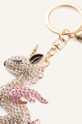 Defacto Kadın Taşlı Unicorn Anahtarlık H6442AXNS