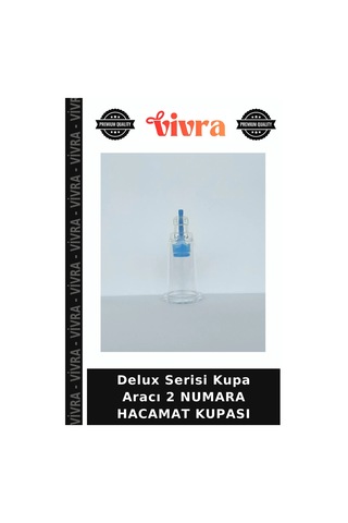 Delux Serisi Kupa Aracı 2 Numara Hacamat Kupası