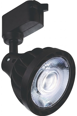 Lampist Kayar Spot 35w Led Armatür 2900 Lümen Yüksek Işıklı Ray Tipi 3000k Işık Siyah Kasa Mağaza Ve Vitrin Aydınlatması Mat Siyah