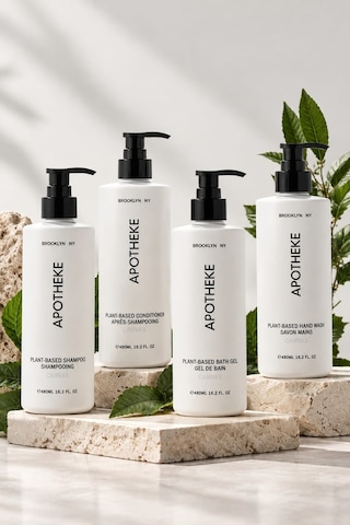 Apotheke Canvas 4'lü Bakım Seti 480 Ml Şampuan + Saç Kremi + Duş Jeli + El Sabun