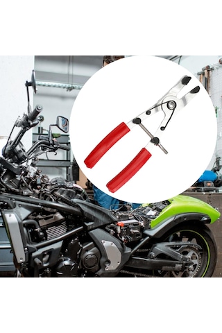 Suntek Motosiklet Fren Pistonu Çıkarma Pensesi Kırmızı