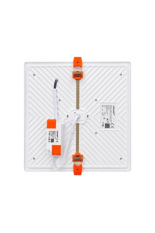 Flexi 3 Renkli Kare Sıva Altı Led Panel Armatür 36 Watt Ayarlı Diğer