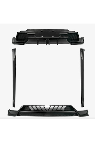 Tesla Model Y Juniper Yofer Body Kit 2025+ Sonrası Uyumlu Spoilerli
