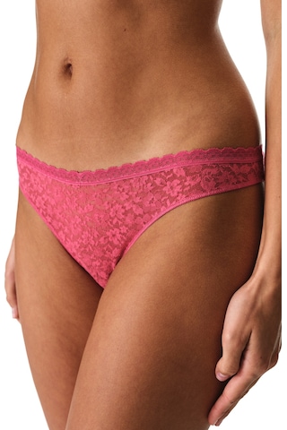 Penti Fuşya Easy Lace Dantel V Model Slip Külot Carmıne