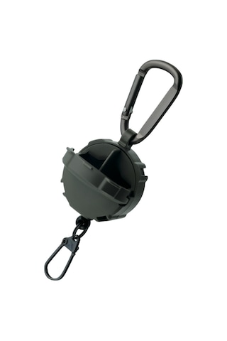 Daiichiseiko Carabiner Reel Micro Case F Green