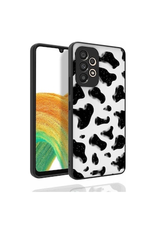 Galaxy Uyumlu A53 5g Kılıf Desenli Kamera Korumalı Parlak Zore Nora Kapak NO2